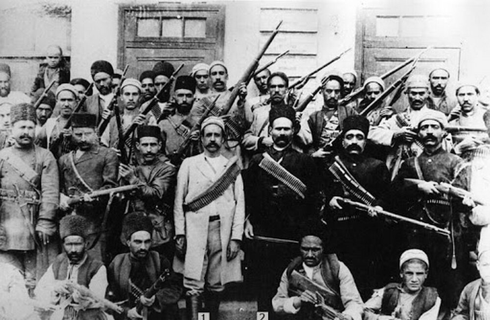 Sattar Khan and Baqer Khan, heroes of Iran's Constitutional Revolution.